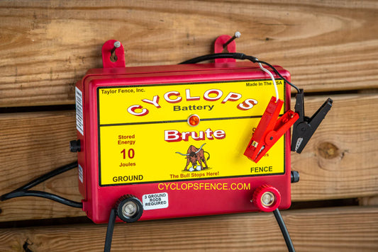 Cyclops Brute, 8 Joule, Battery Powered Energizer